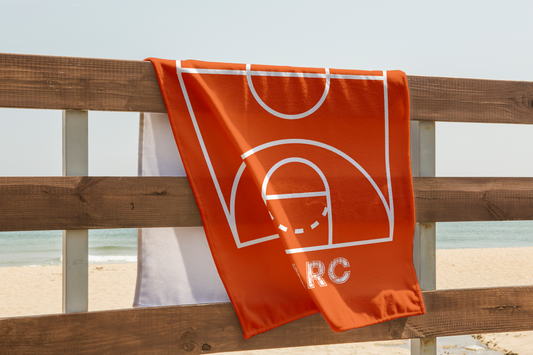 Custom Basketball Beach Towel Personalized Basketball Gift