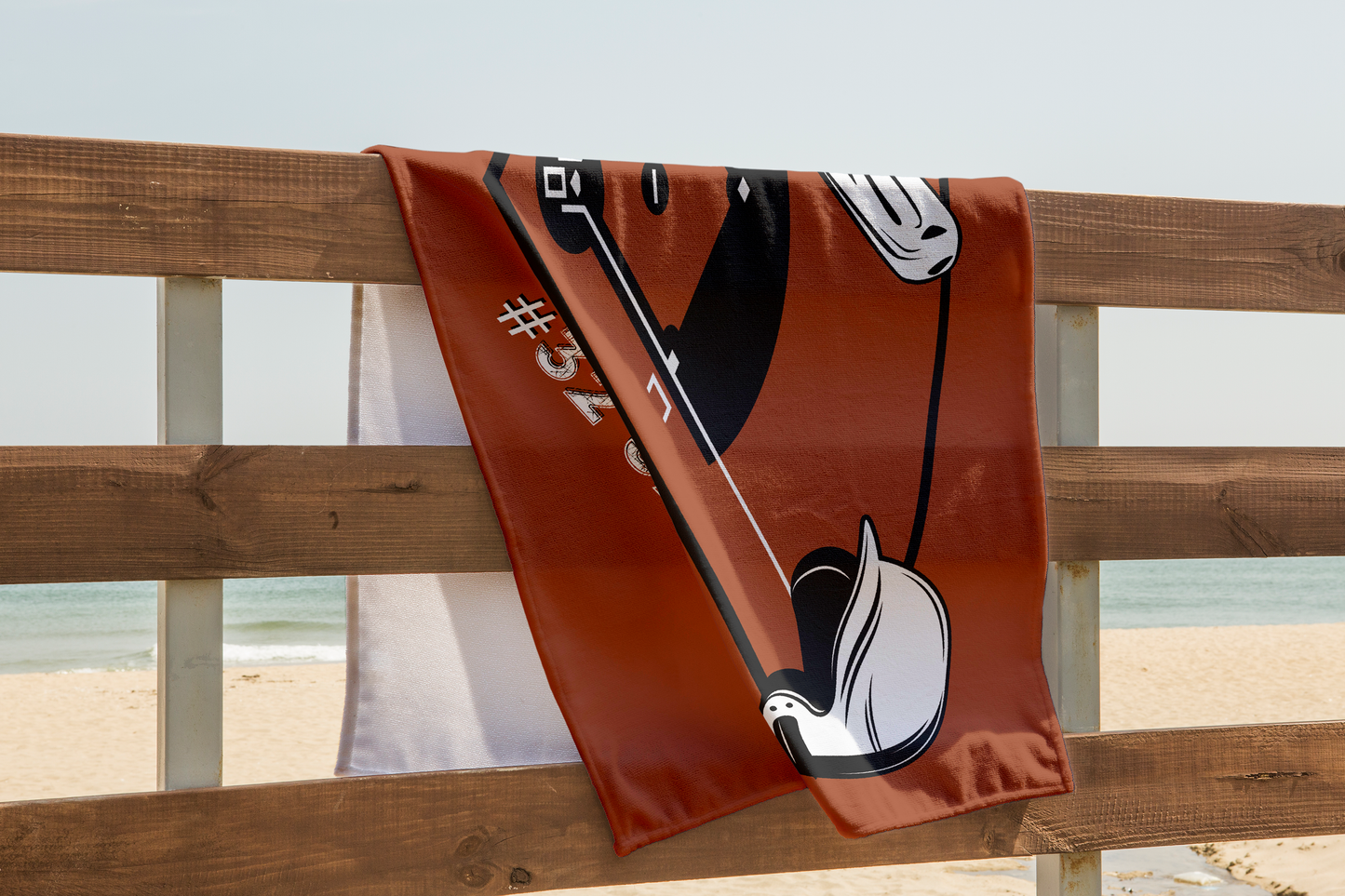 Custom Baseball Beach Towel Personalized Baseball Gift