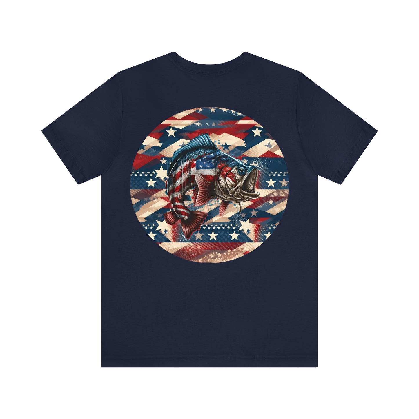 Mens Fishing Shirt Gift For Him Patriotic Shirt Angler Gift Fishing T Shirt Gift For Grandad Lake Shirt Bass Fishing Gifts USA Flag Shirt