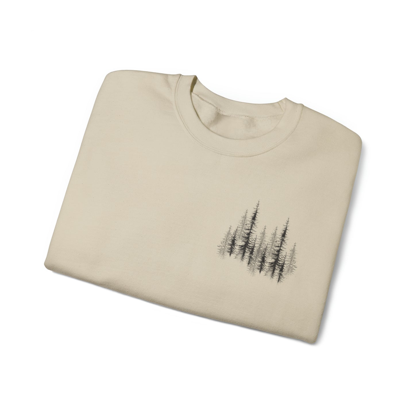 Winter Pine Sweatshirt Nature Lover Gift