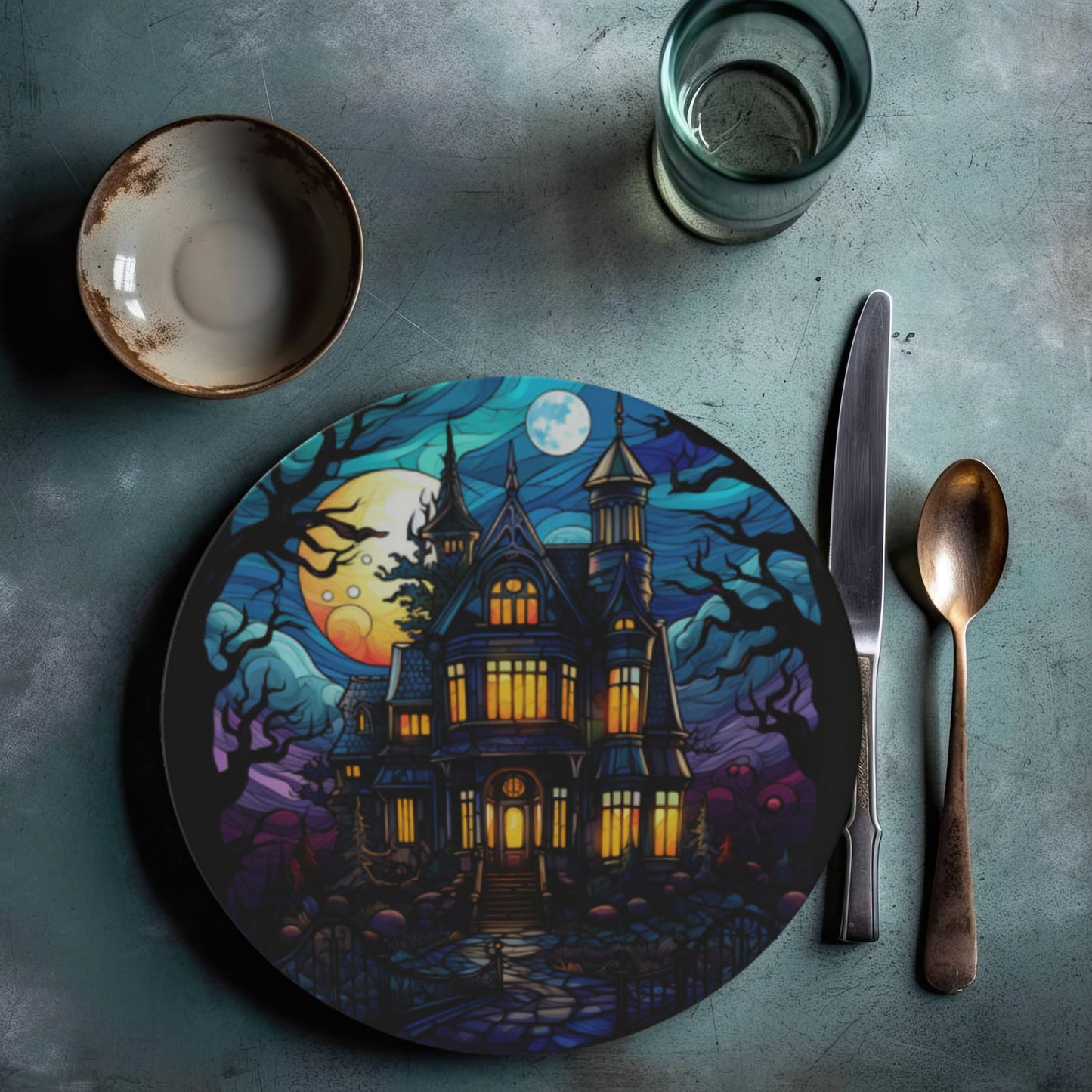 Haunted Mansion Bone China Plate