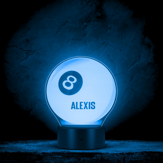 Personalized Billiard Gift Game Room Decor