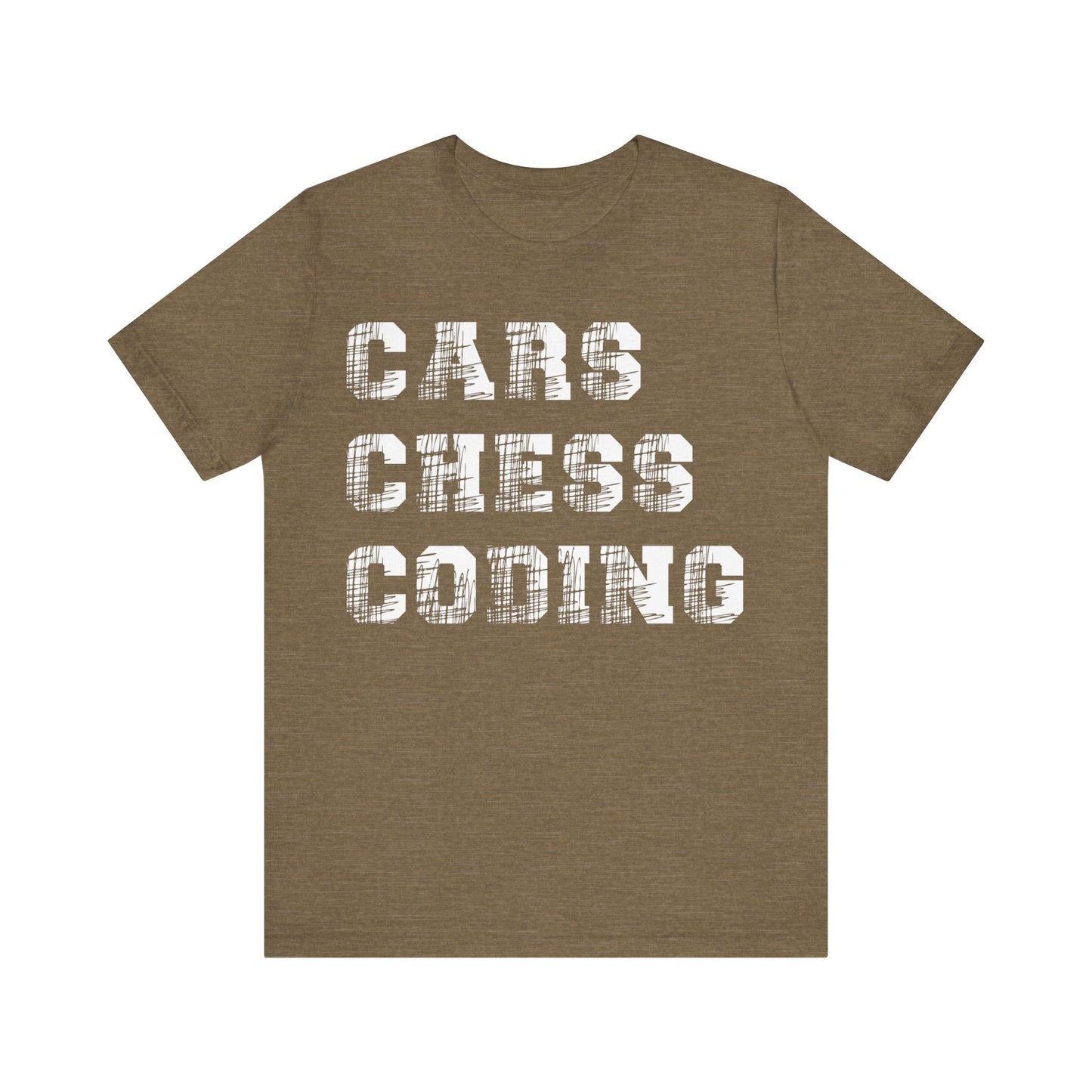 Cars Chess Coding T-Shirt