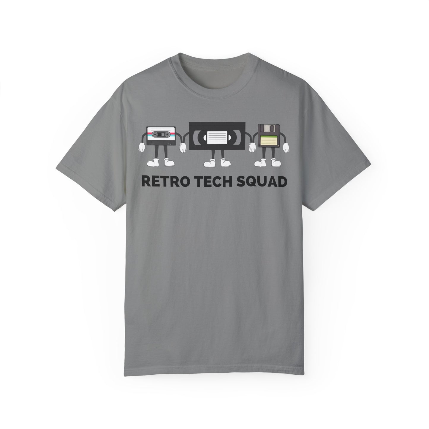 Retro Tech Squad Funny Retro Throwback Shirt
