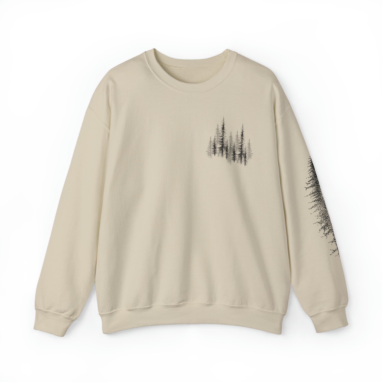 Winter Pine Sweatshirt Nature Lover Gift