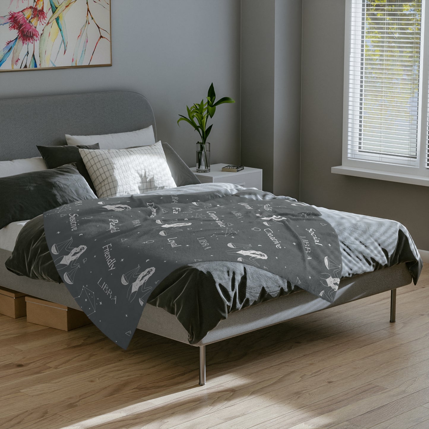 Libra Zodiac Blanket