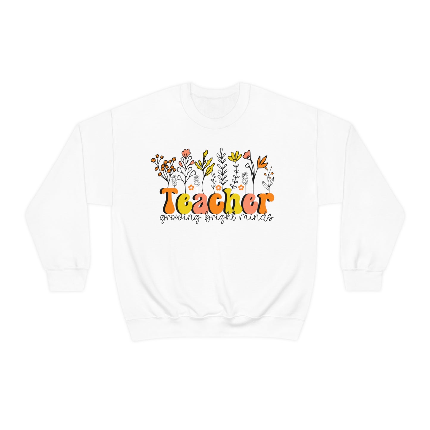 Retro Teacher Crewneck Sweatshirt Back to School Sweatshirts For Teachers Gift For Teacher Appreciation First Grade Teacher Gift For Her