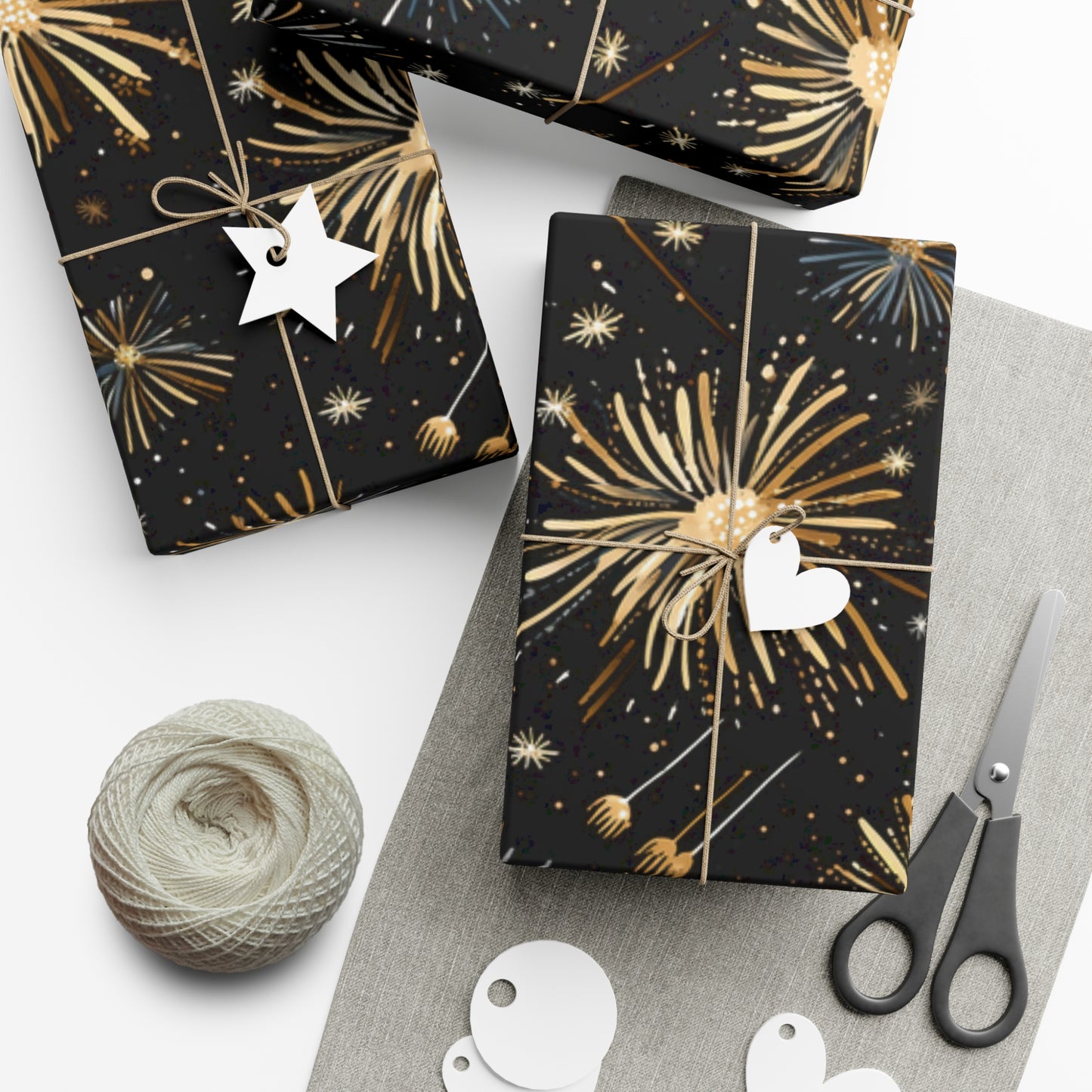 New Year Wrapping Paper
