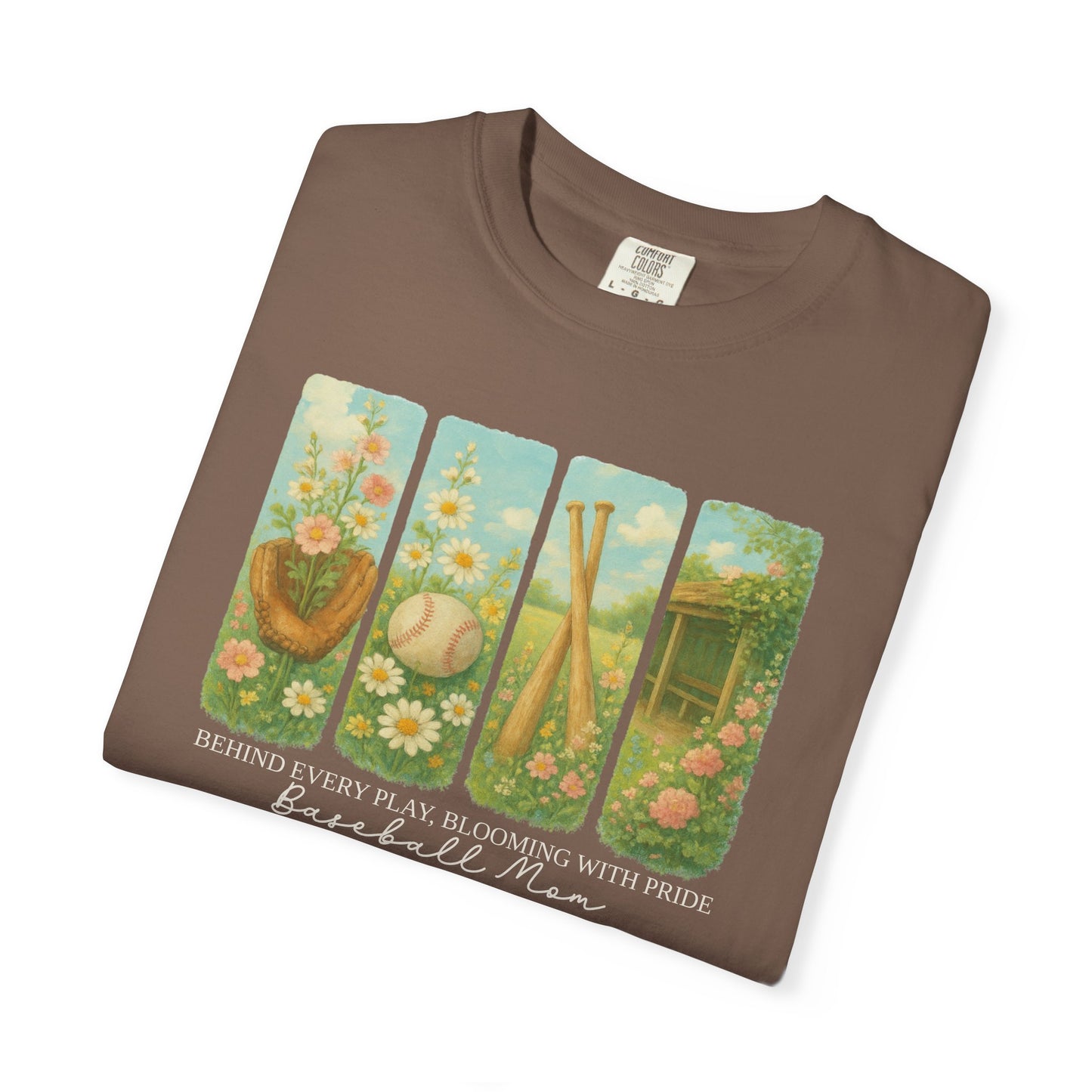 Floral Baseball Mom Shirt