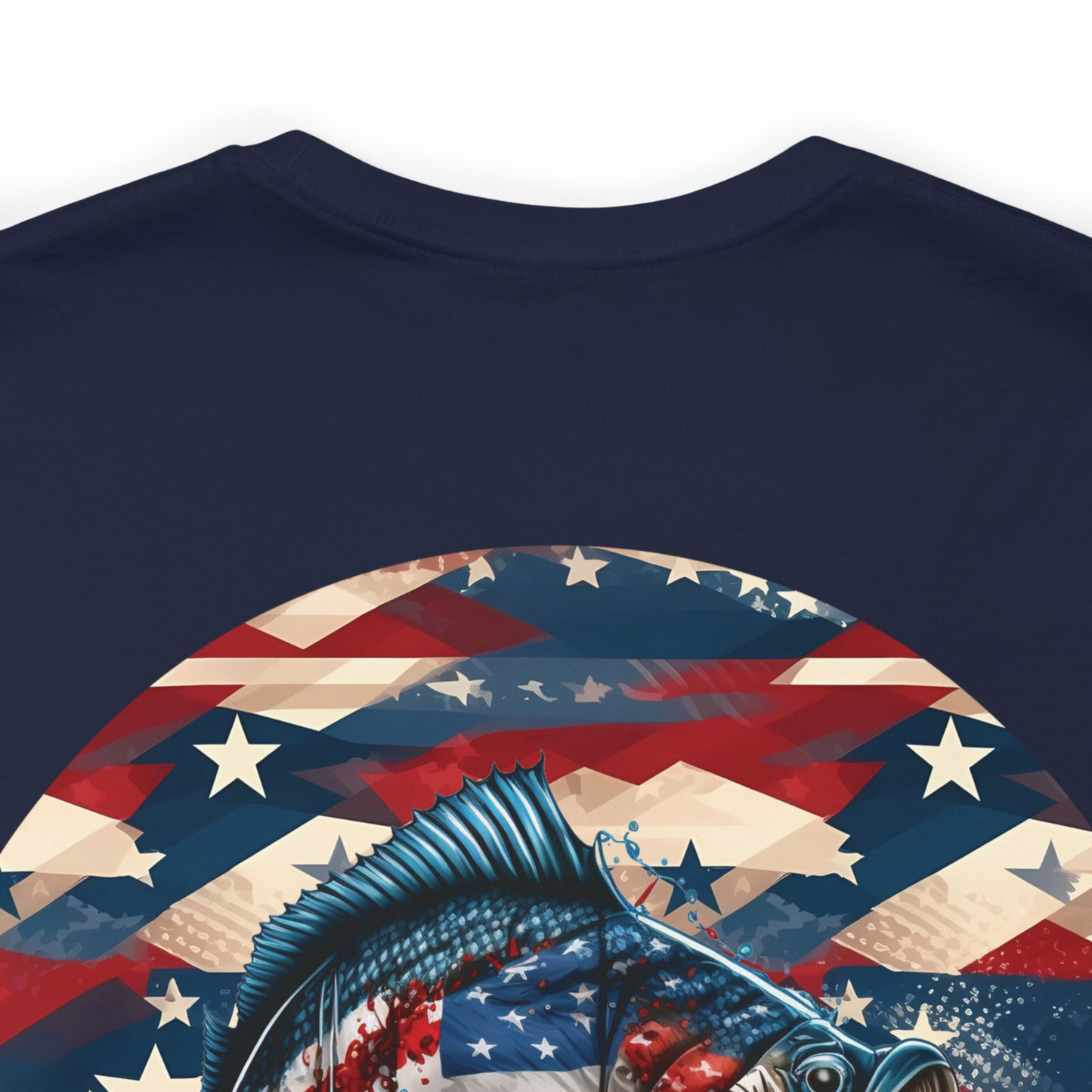 Mens Fishing Shirt Gift For Him Patriotic Shirt Angler Gift Fishing T Shirt Gift For Grandad Lake Shirt Bass Fishing Gifts USA Flag Shirt