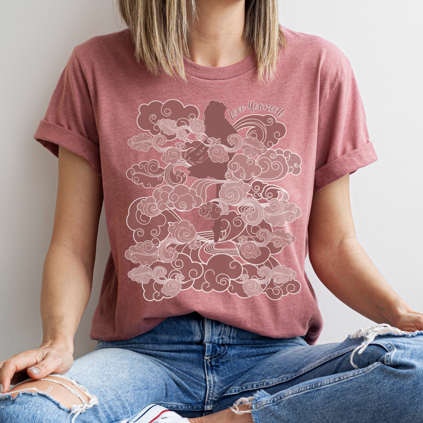 Love Yourself Shirt Gift For Her Self Love Shirt Motivational Shirt Positive Vibe Self Care Shirt Affirmation Shirt Birthday Gift For Sister