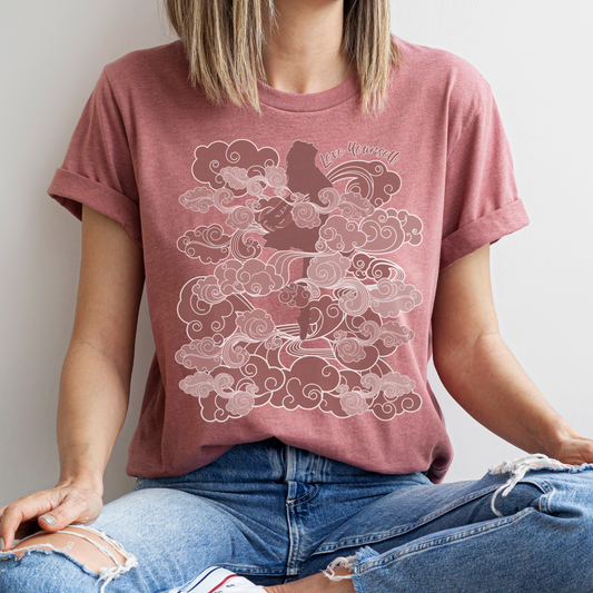 Love Yourself Shirt Gift For Her Self Love Shirt Motivational Shirt Positive Vibe Self Care Shirt Affirmation Shirt Birthday Gift For Sister