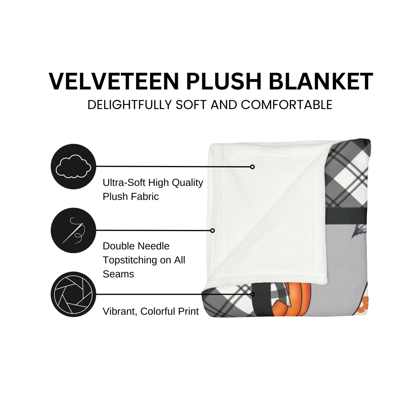 Halloween Ghost Coquette Blanket Sofa Throw Blanket Halloween Gift