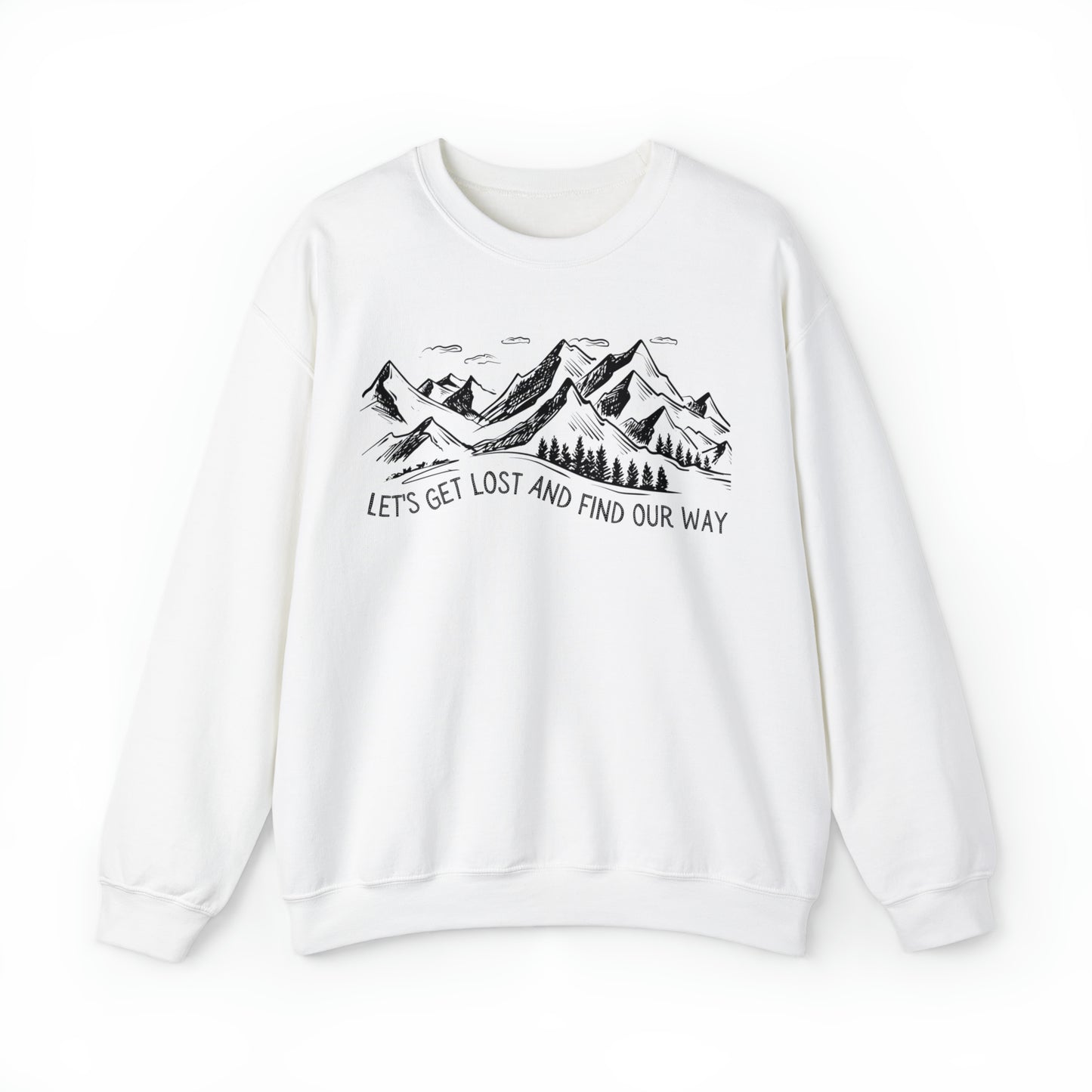 Mountain Sweatshirt Nature Lover Gift Hiking Sweatshirt