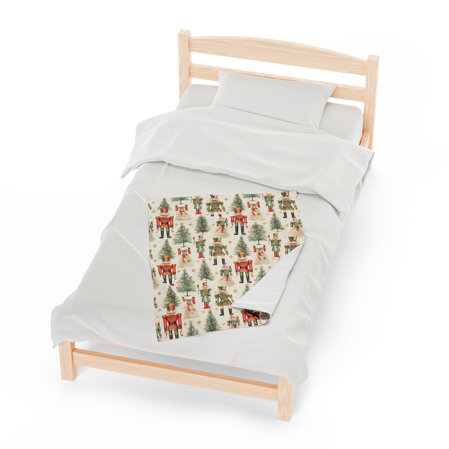 Nutcracker Blanket Holiday Throw Blanket