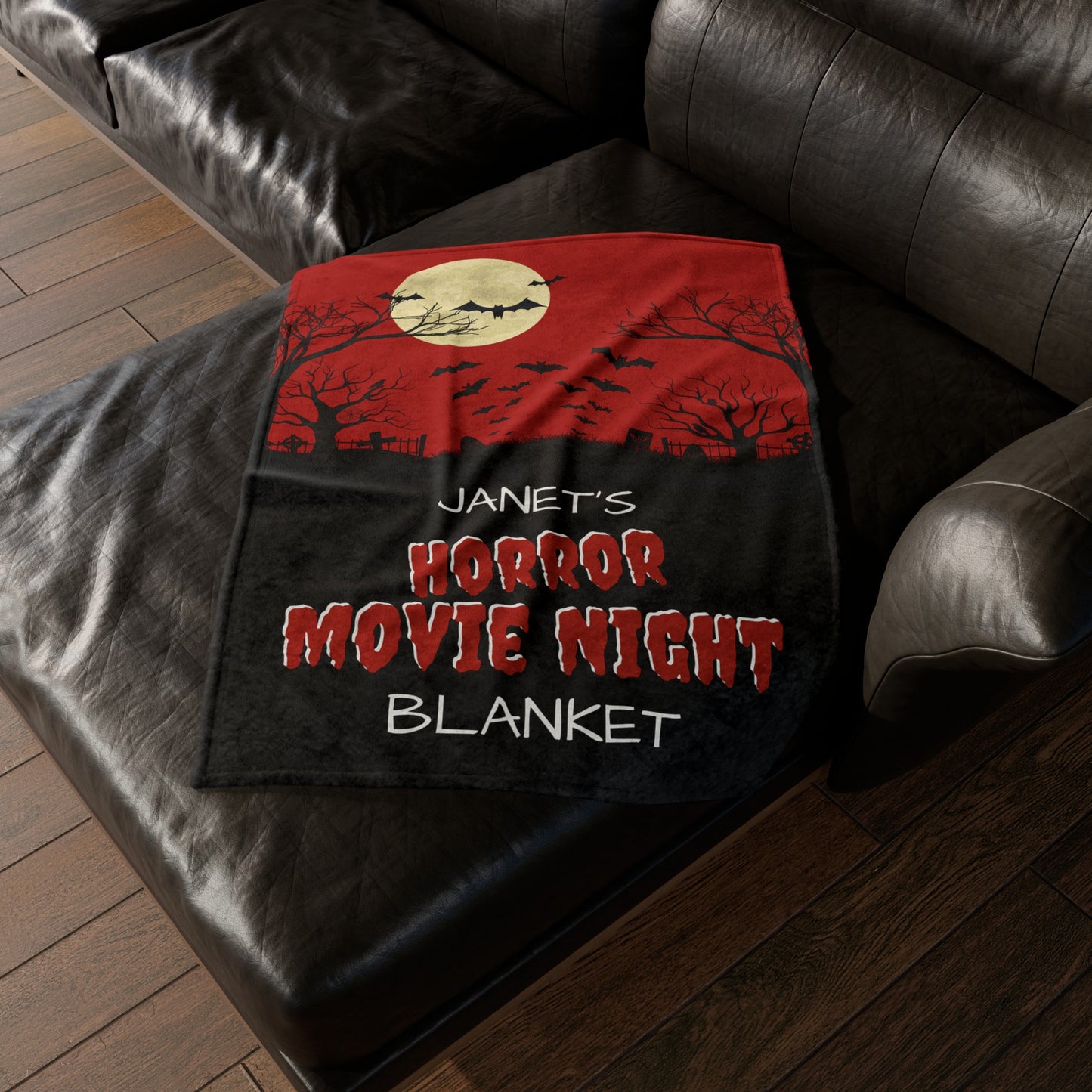 Horror Movie Blanket Horror Fan Gift