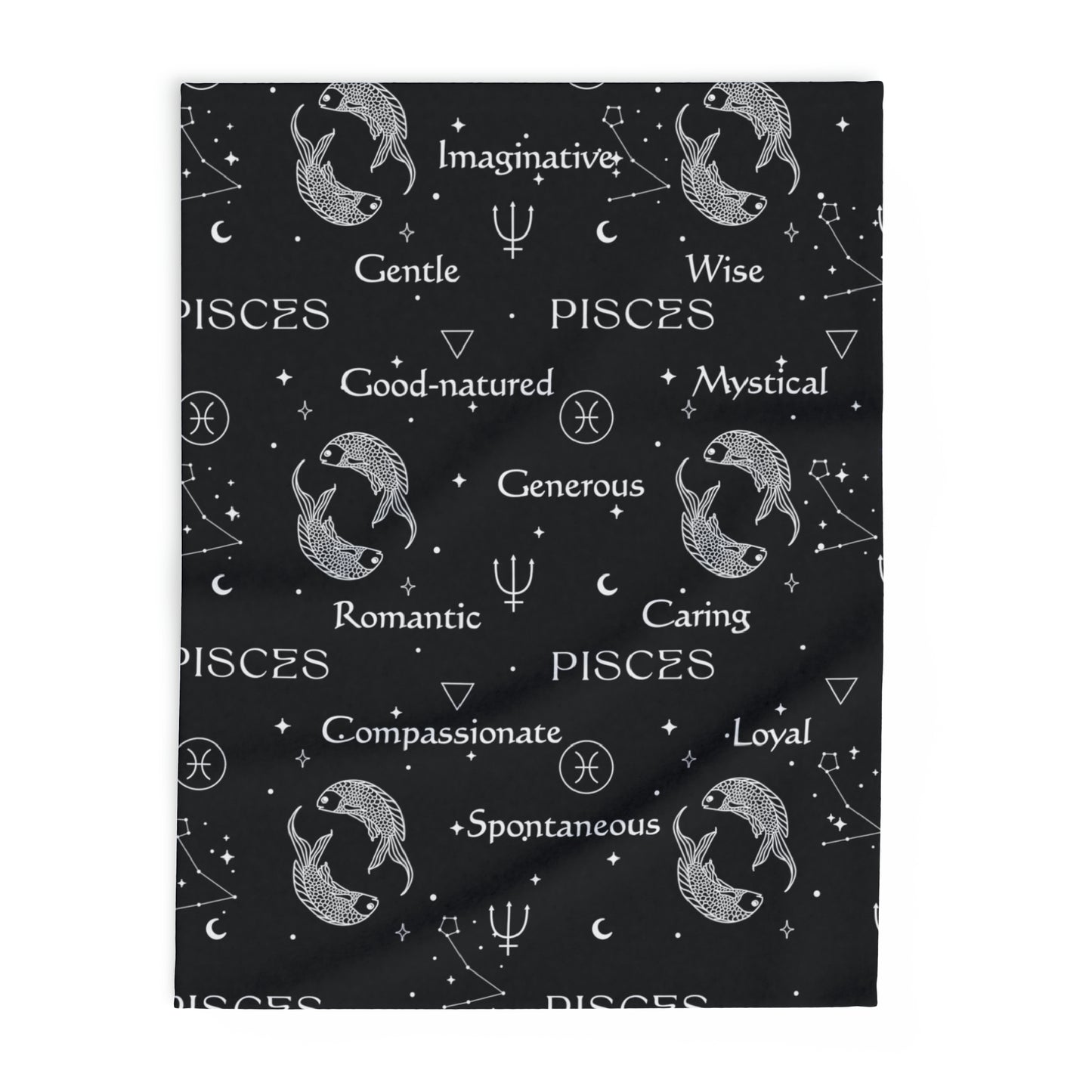 Pisces Zodiac Blanket