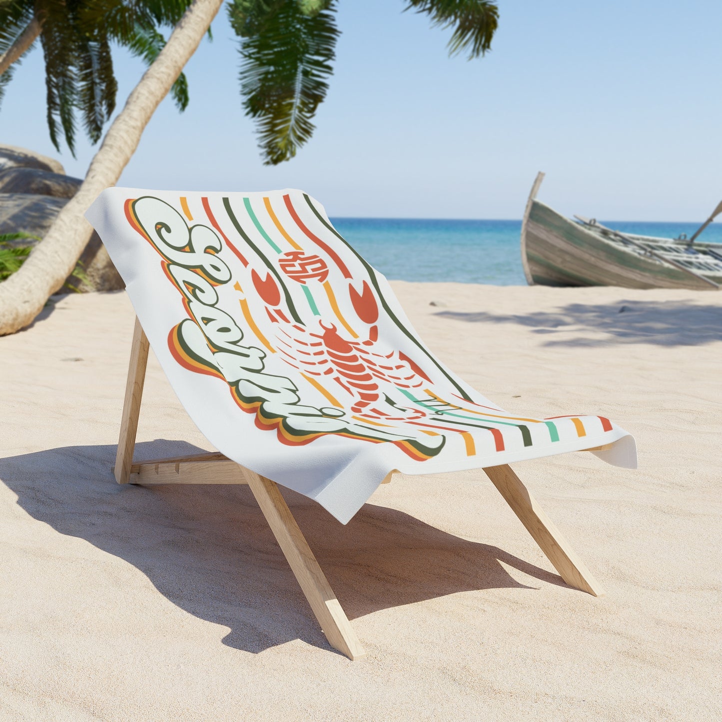 Personalized Scorpio Beach Towel Scorpio Gift Ideas