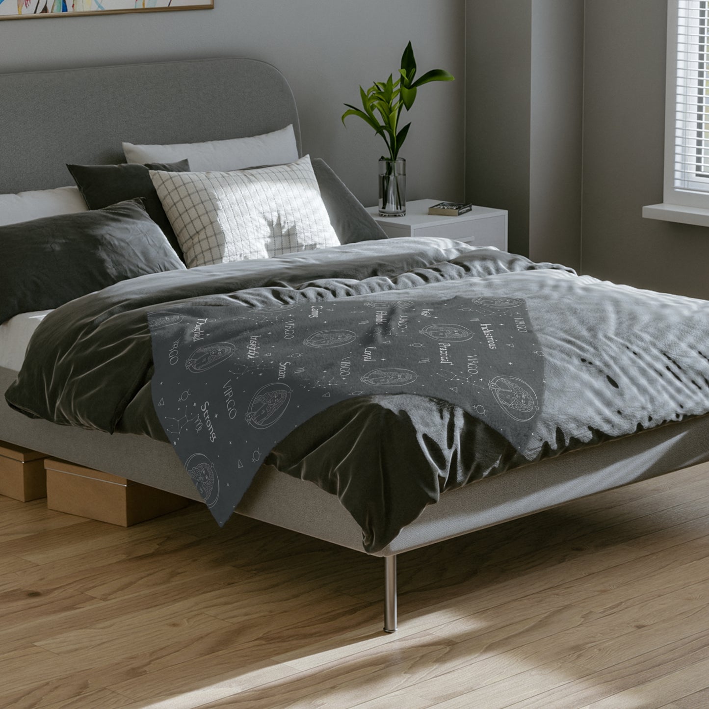 Virgo Zodiac Blanket