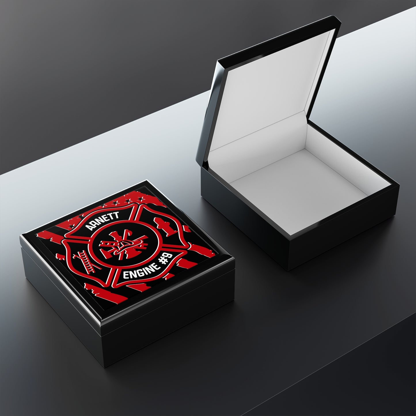 Valet Box Personalized Gift For Firefighter