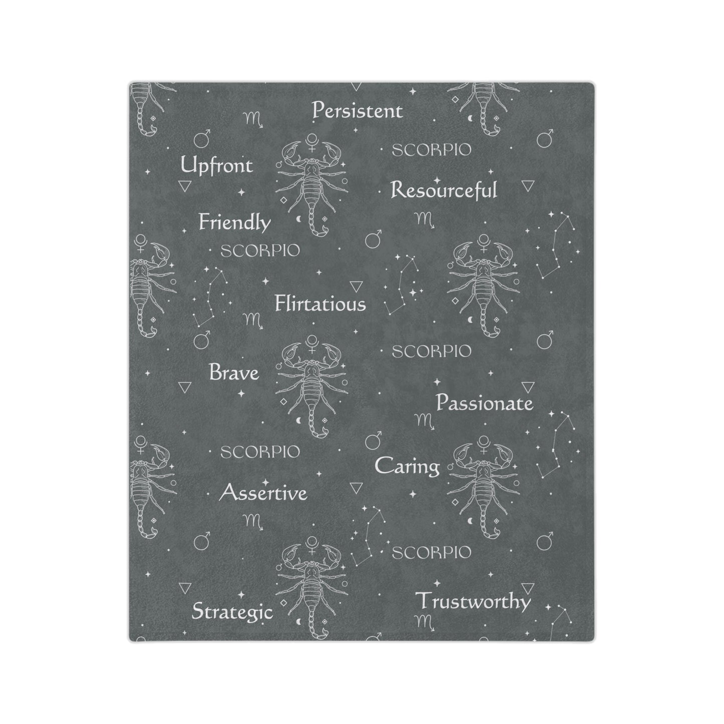 Scorpio Zodiac Blanket