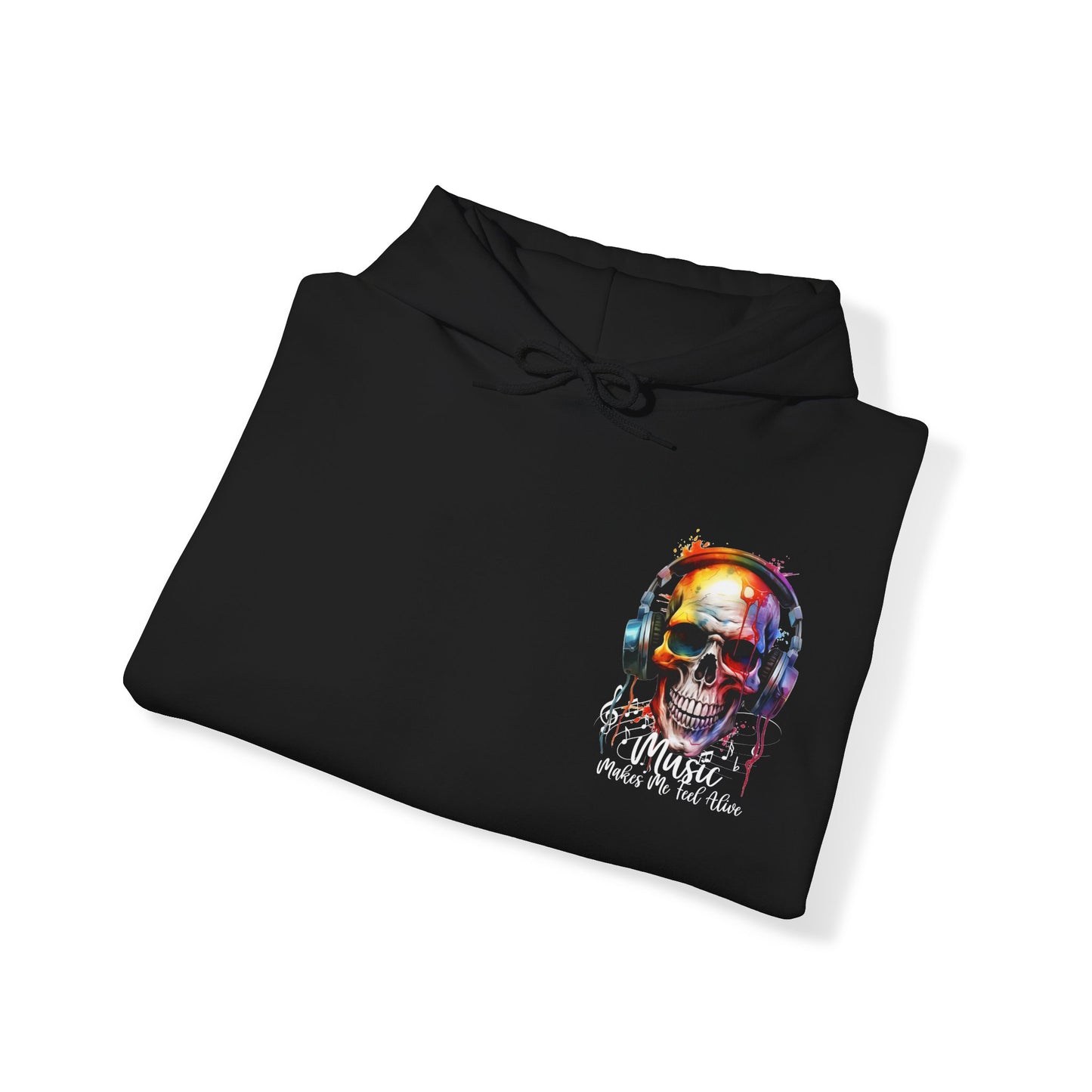 Music Hoodie Skeleton Hooded Sweatshirt