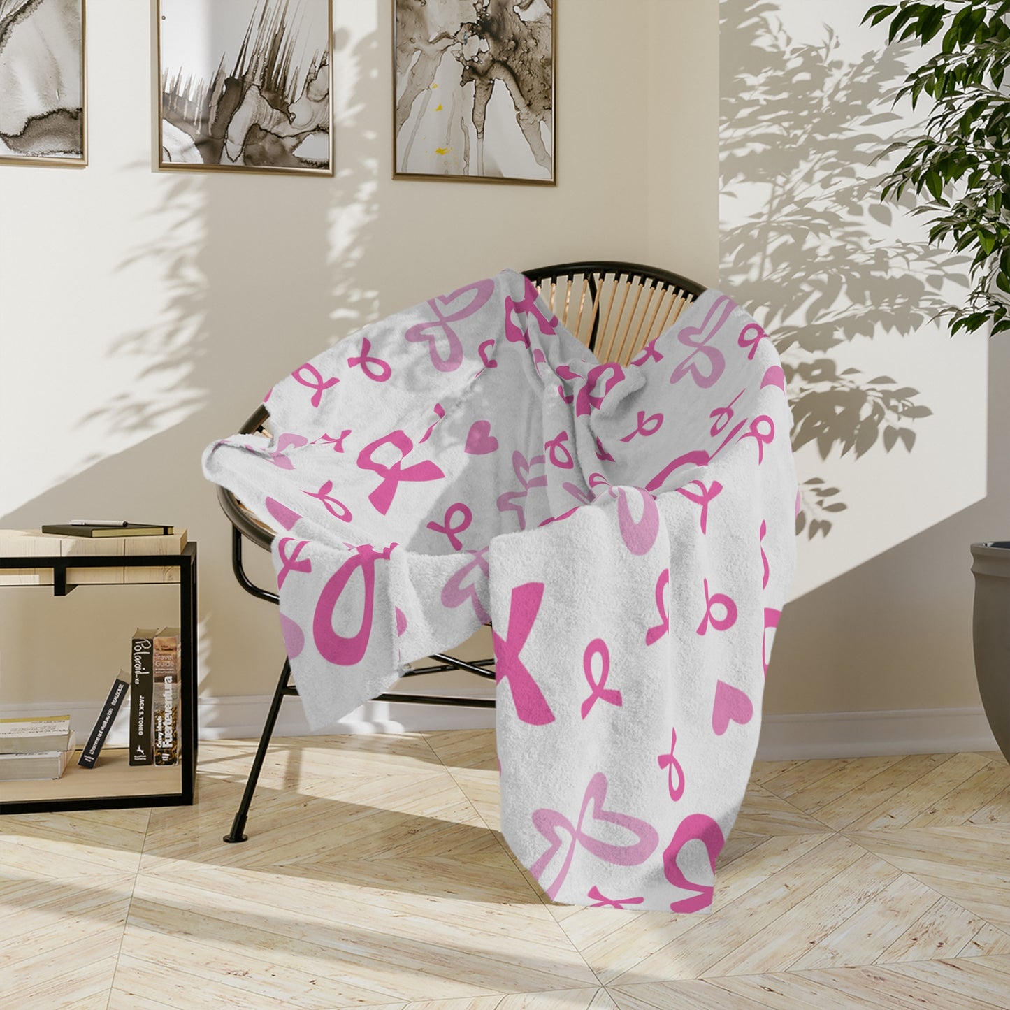 Breast Cancer Blanket, Breast Cancer Awareness Sofa Throw Blanket Breast Cancer Survivor Gift Breast Cancer Pink Ribbon Blanket