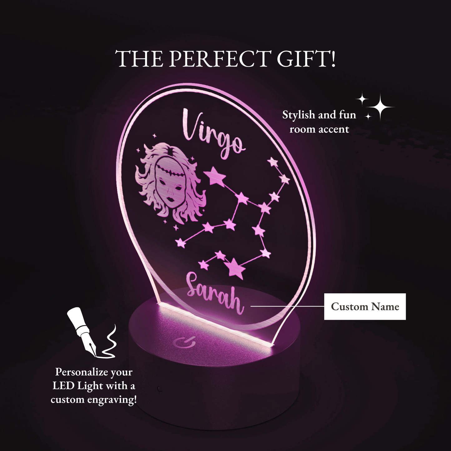 Personalized Virgo Light Virgo Gift Ideas