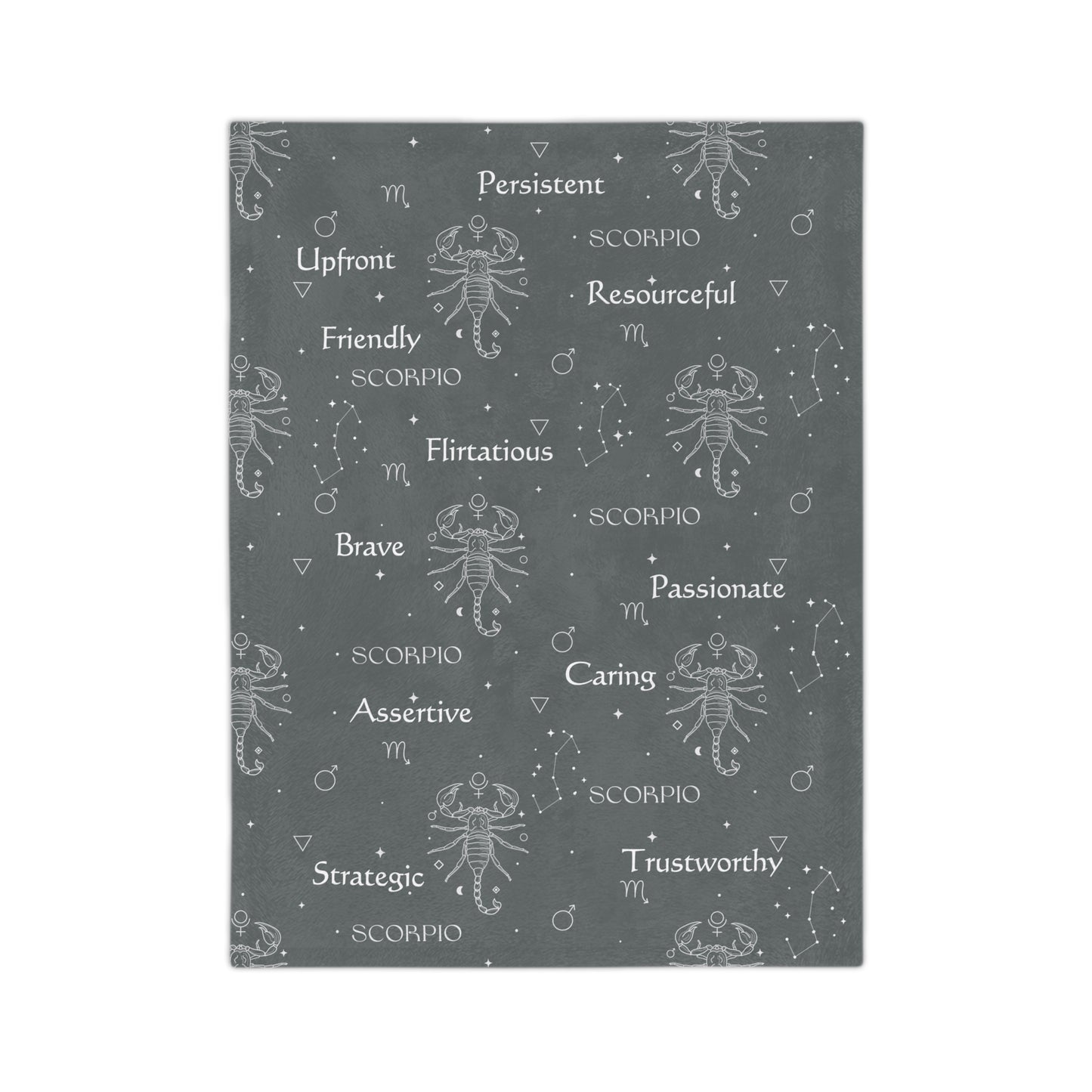 Scorpio Zodiac Blanket