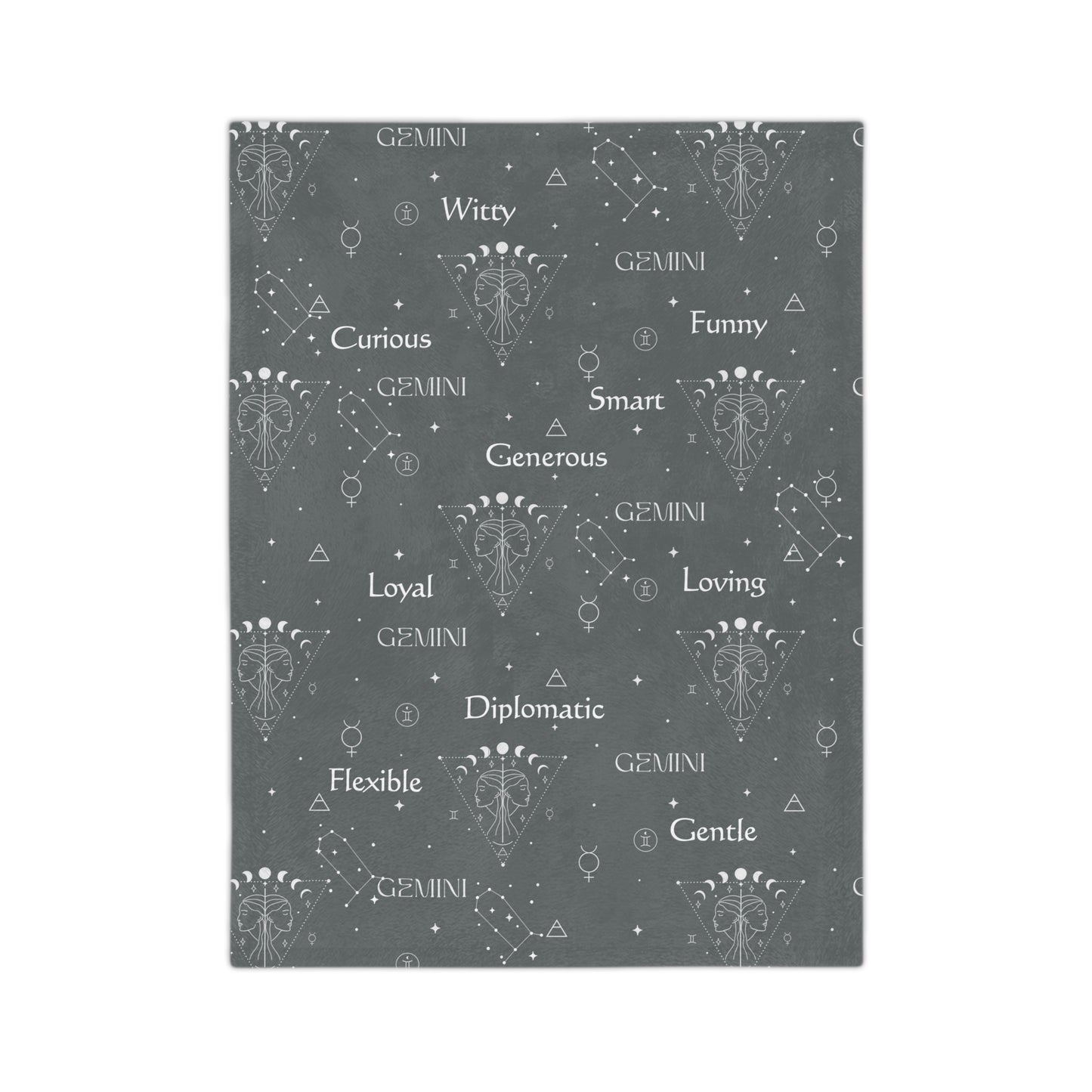 Gemini Zodiac Blanket