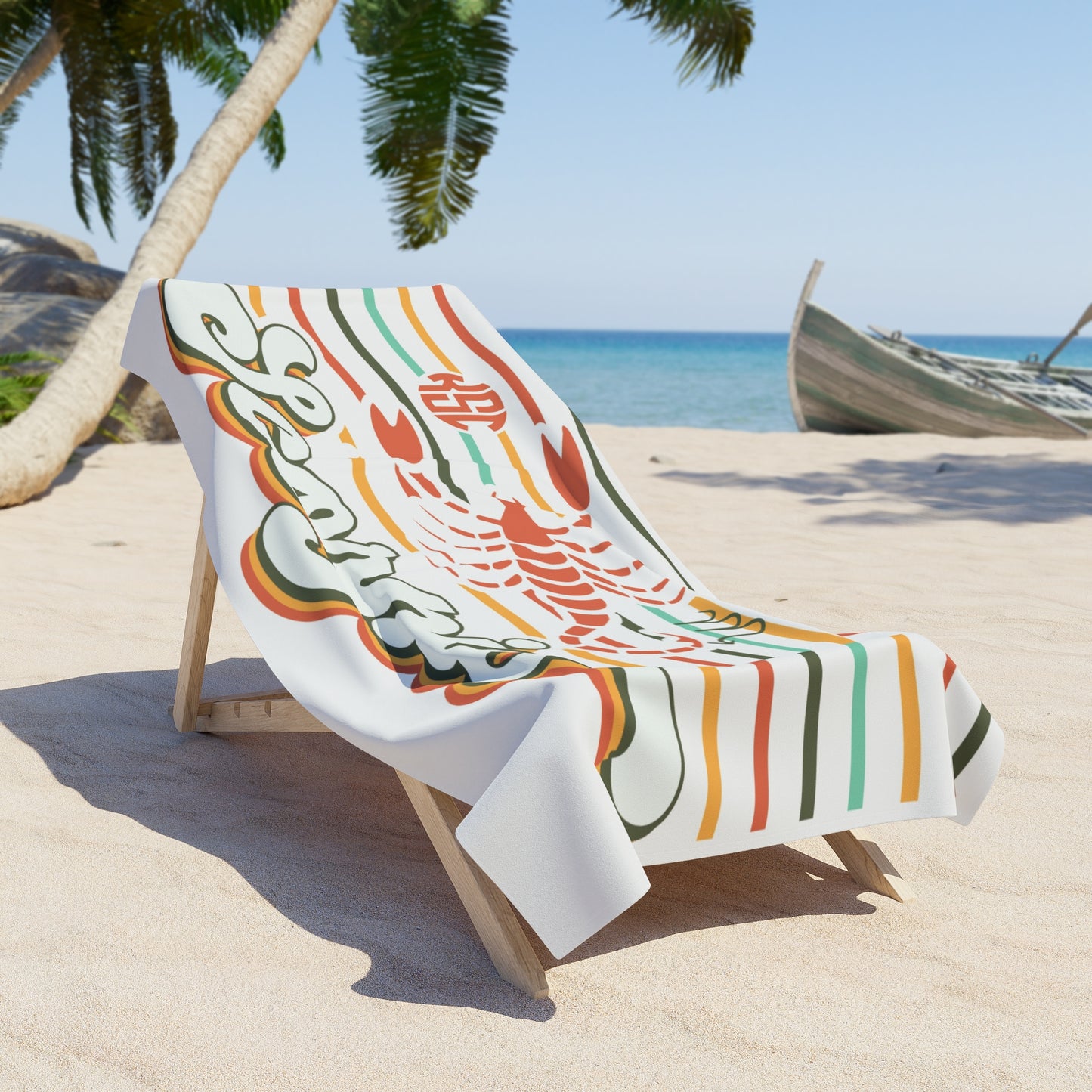 Personalized Scorpio Beach Towel Scorpio Gift Ideas