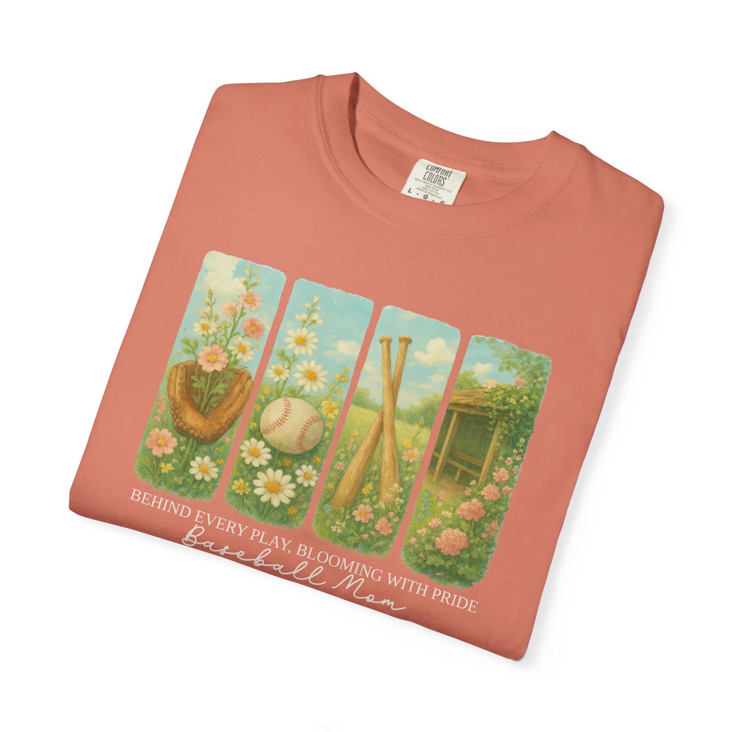 Floral Baseball Mom Shirt