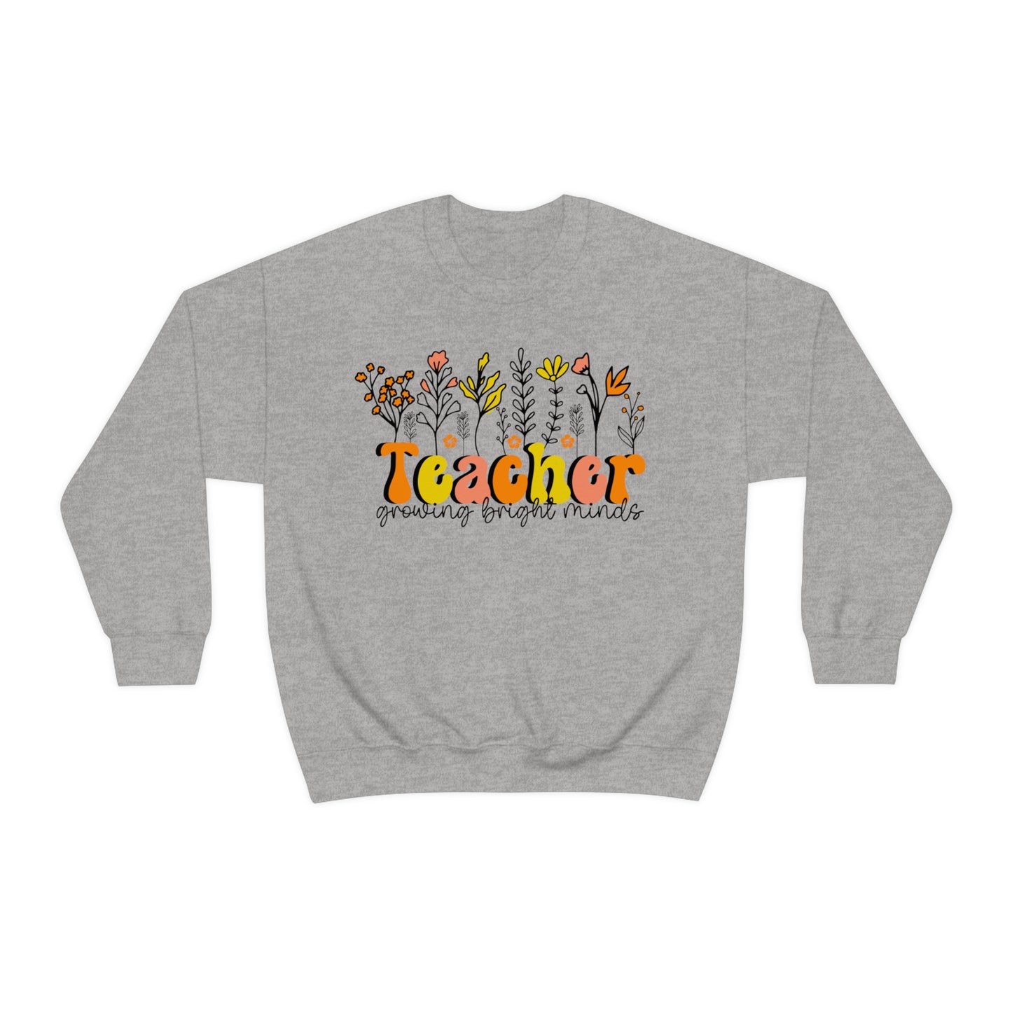 Retro Teacher Crewneck Sweatshirt Back to School Sweatshirts For Teachers Gift For Teacher Appreciation First Grade Teacher Gift For Her