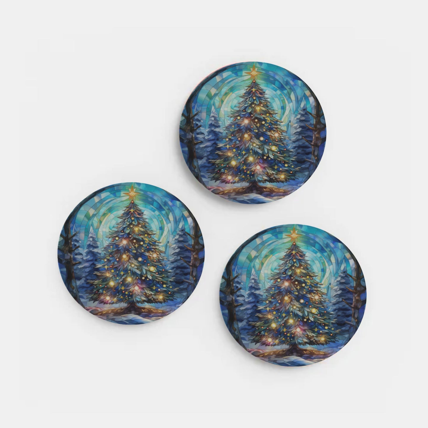 Bone China Christmas Tree Plate