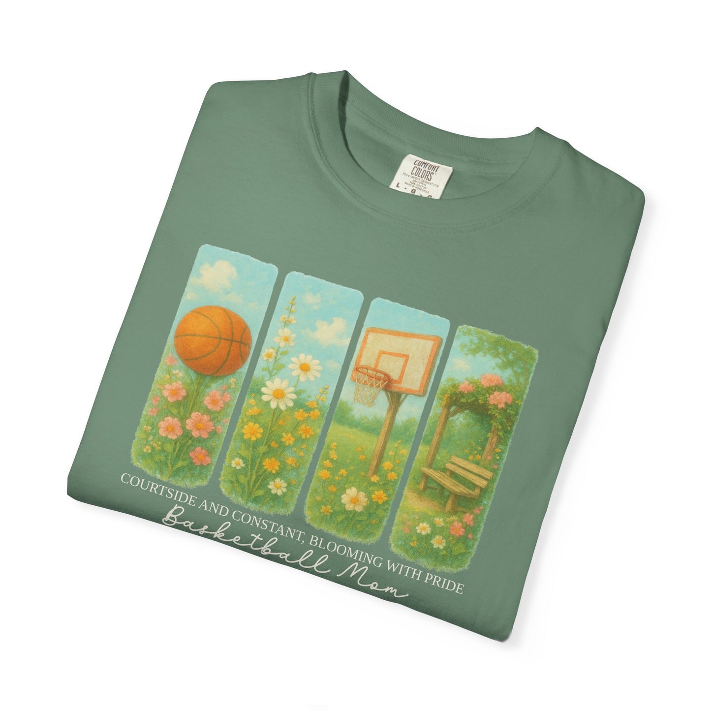 Floral Basketball Mom Shirt