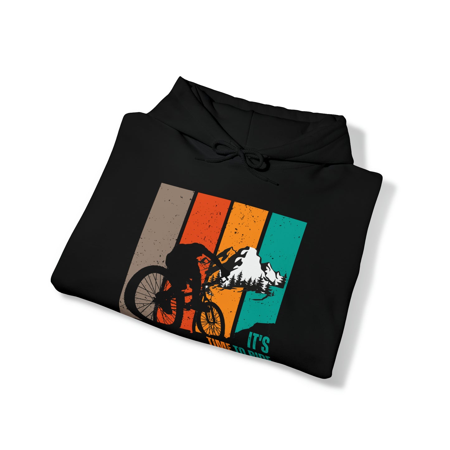 The Trails Are Open Mountain Bike Hoodie
