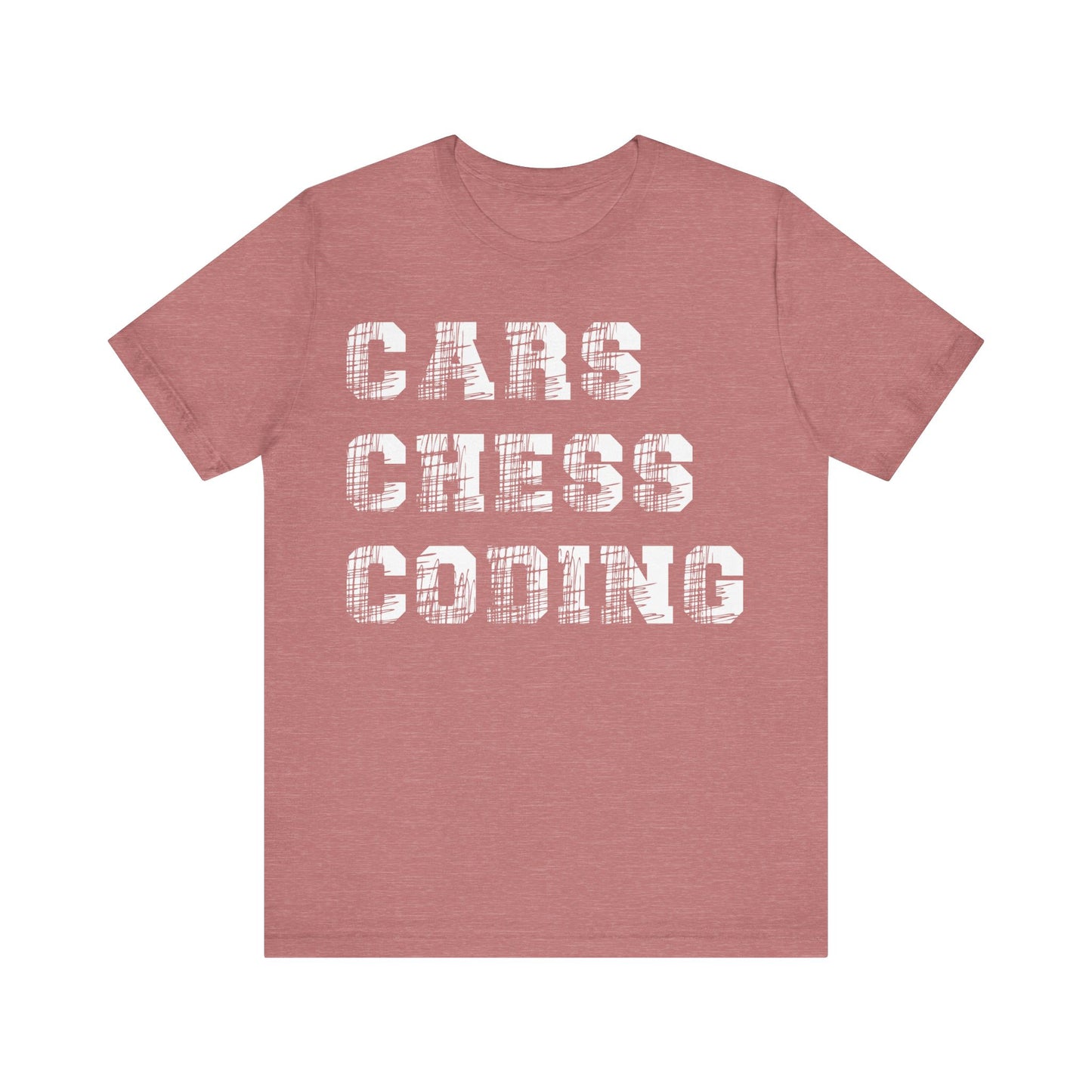 Cars Chess Coding T-Shirt
