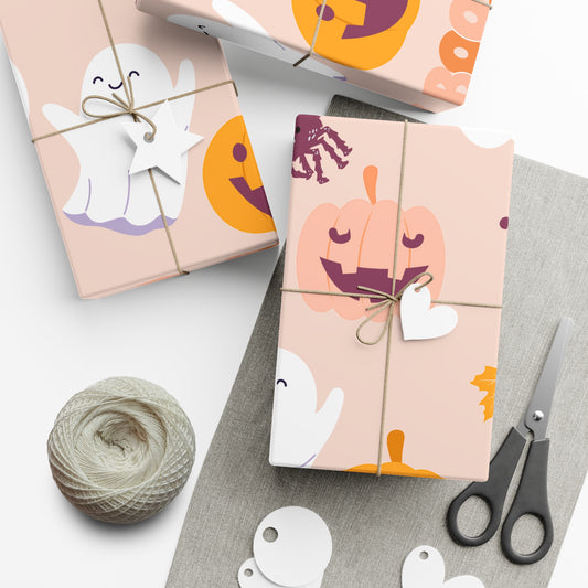 Cute Halloween Gift Wrapping Paper