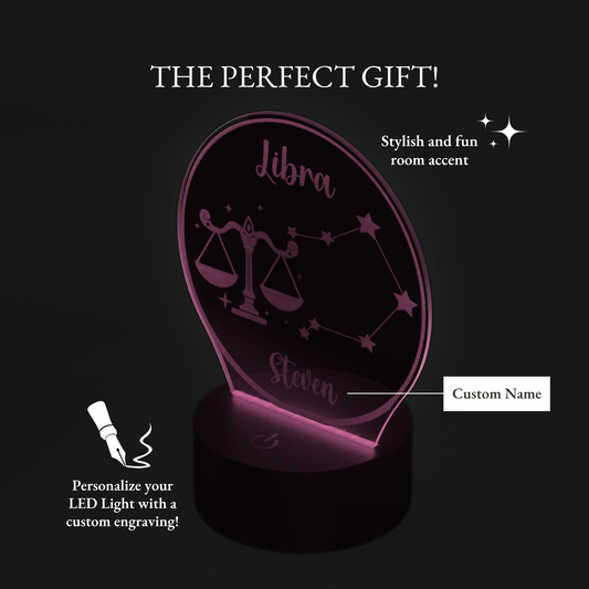 Personalized Libra Light Libra Gift Ideas