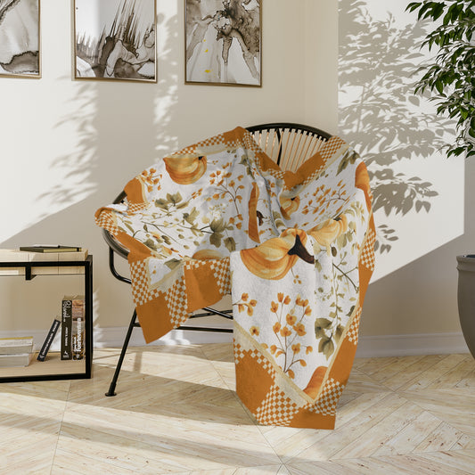Autumn Throw Blanket Pumpkin Blanket Fall Decor