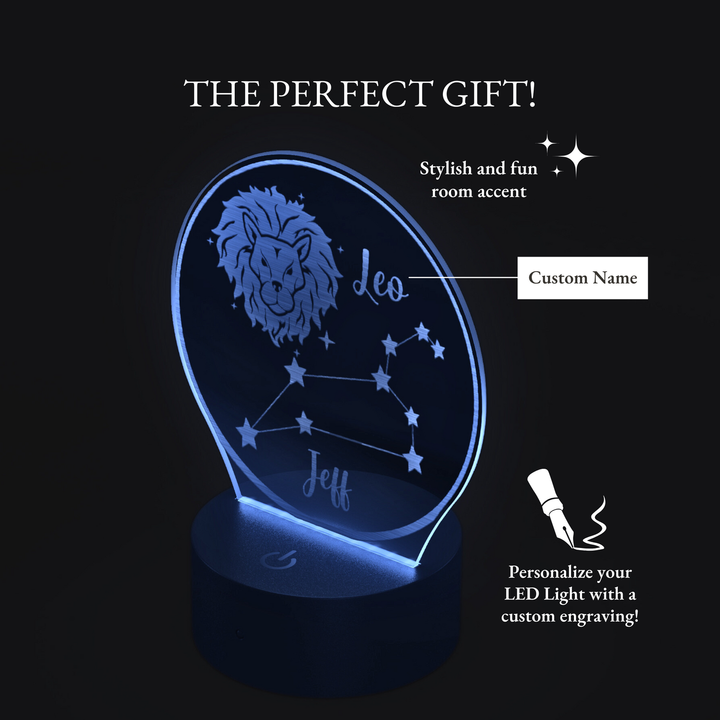 Personalized Leo Light Leo Gift Ideas