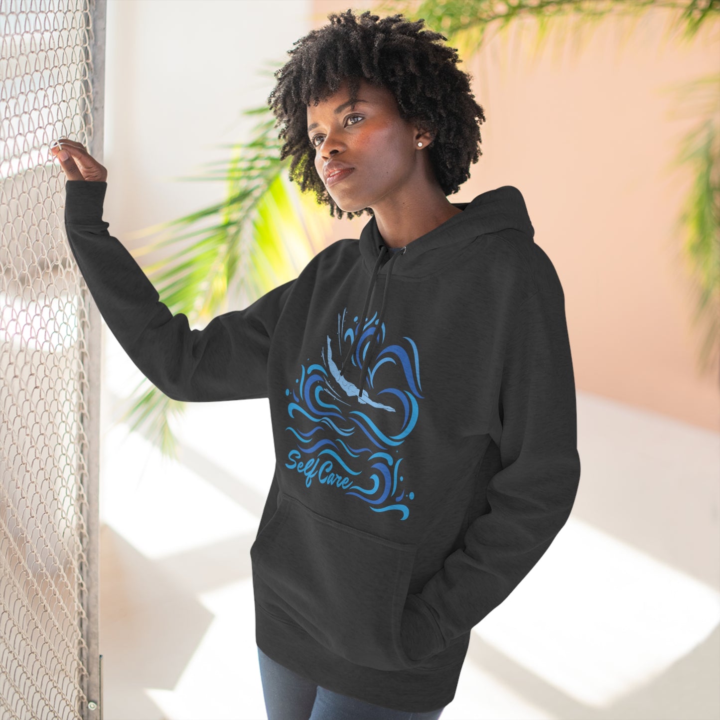 Swimmer Hooded Sweatshirt