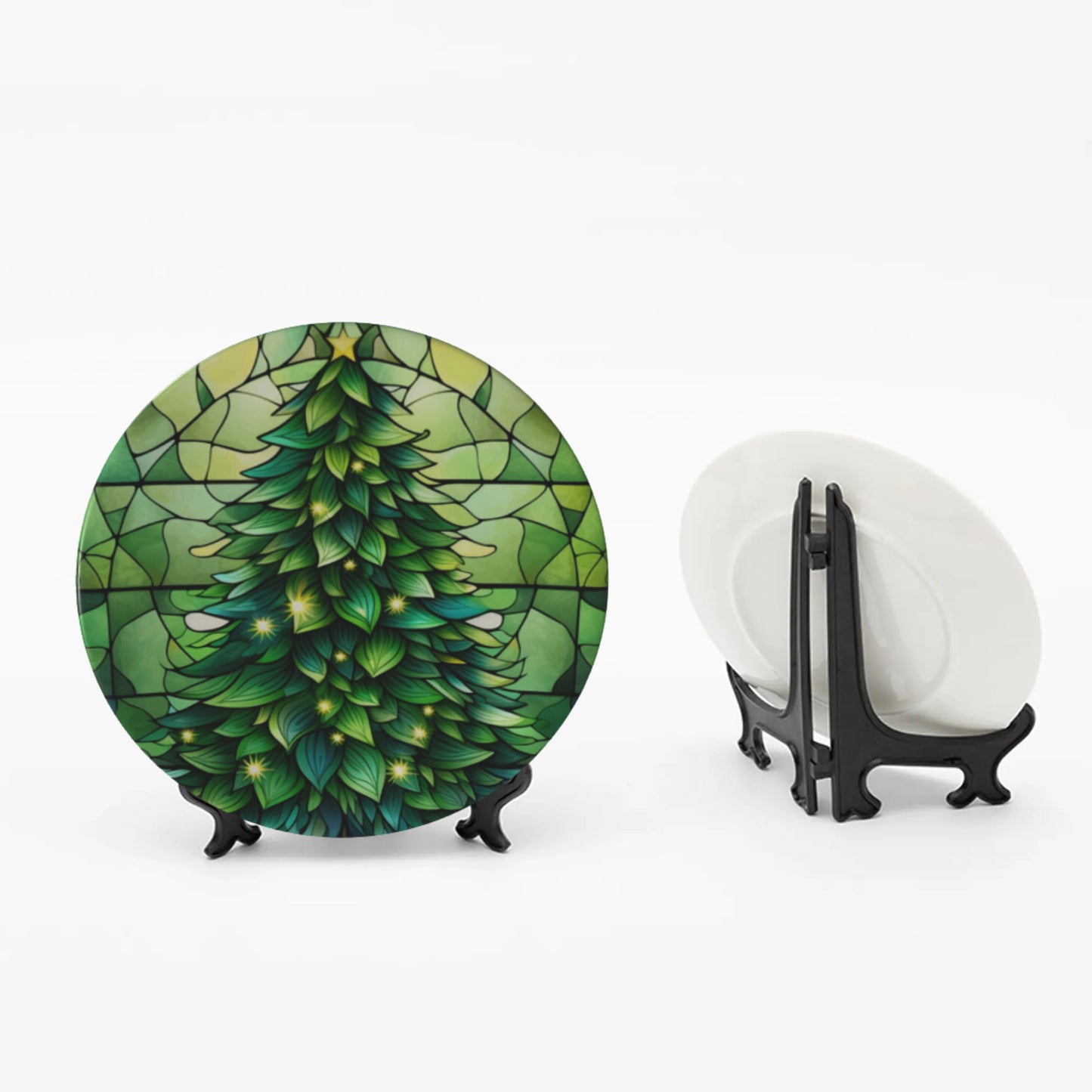 Christmas Tree Plate