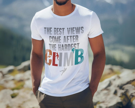 Rock Climbing Shirt Mountaineering Gift
