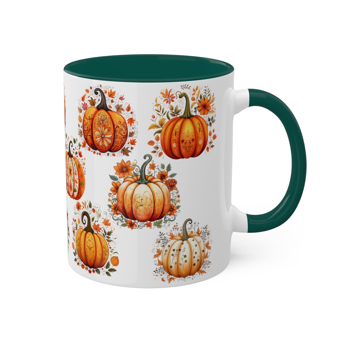Pumpkin Coffee Mug Halloween Kitchen Decor Farmhouse Decor Halloween Coffee Mug Fall Mug Halloween Gift For Her Autumn Mug Halloween Decor