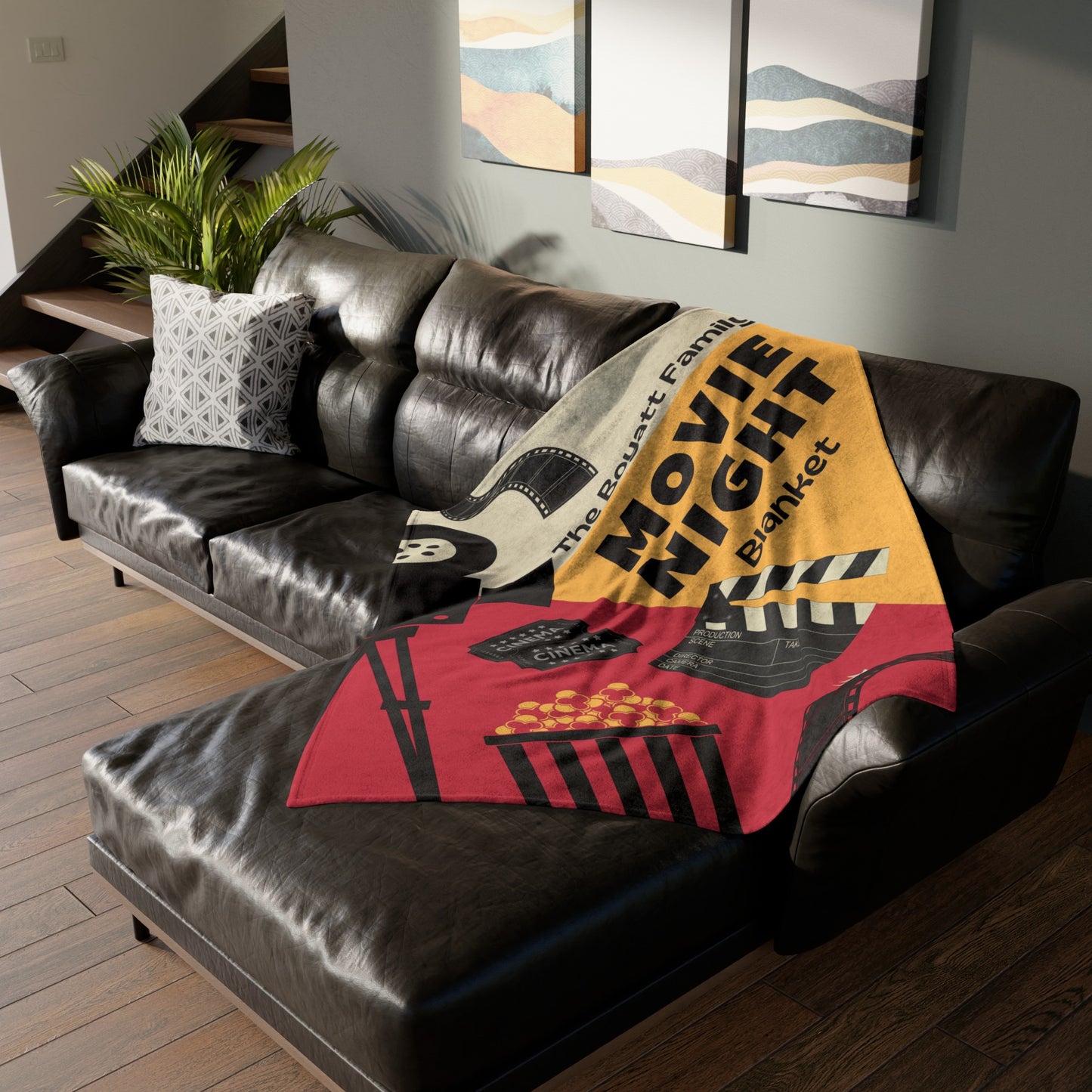 Personalized Movie Blanket