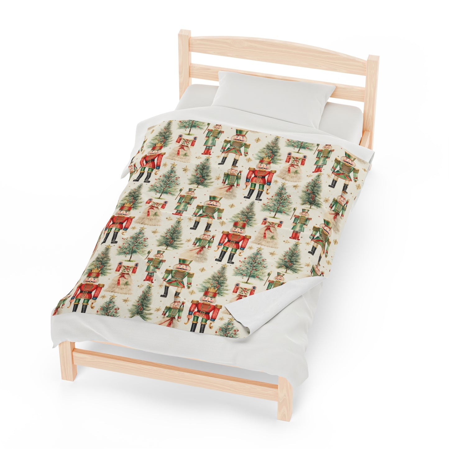 Nutcracker Blanket Holiday Throw Blanket