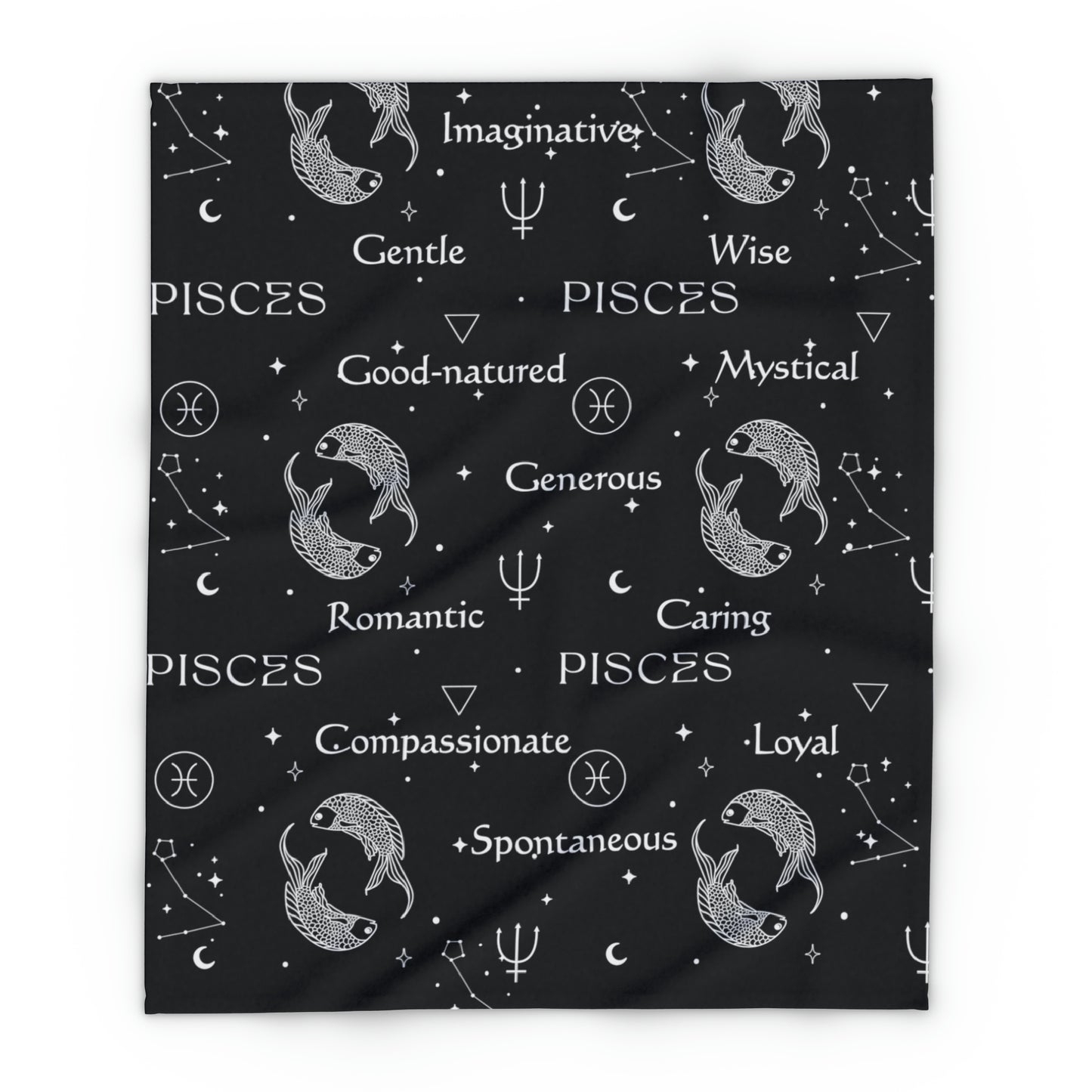 Pisces Zodiac Blanket