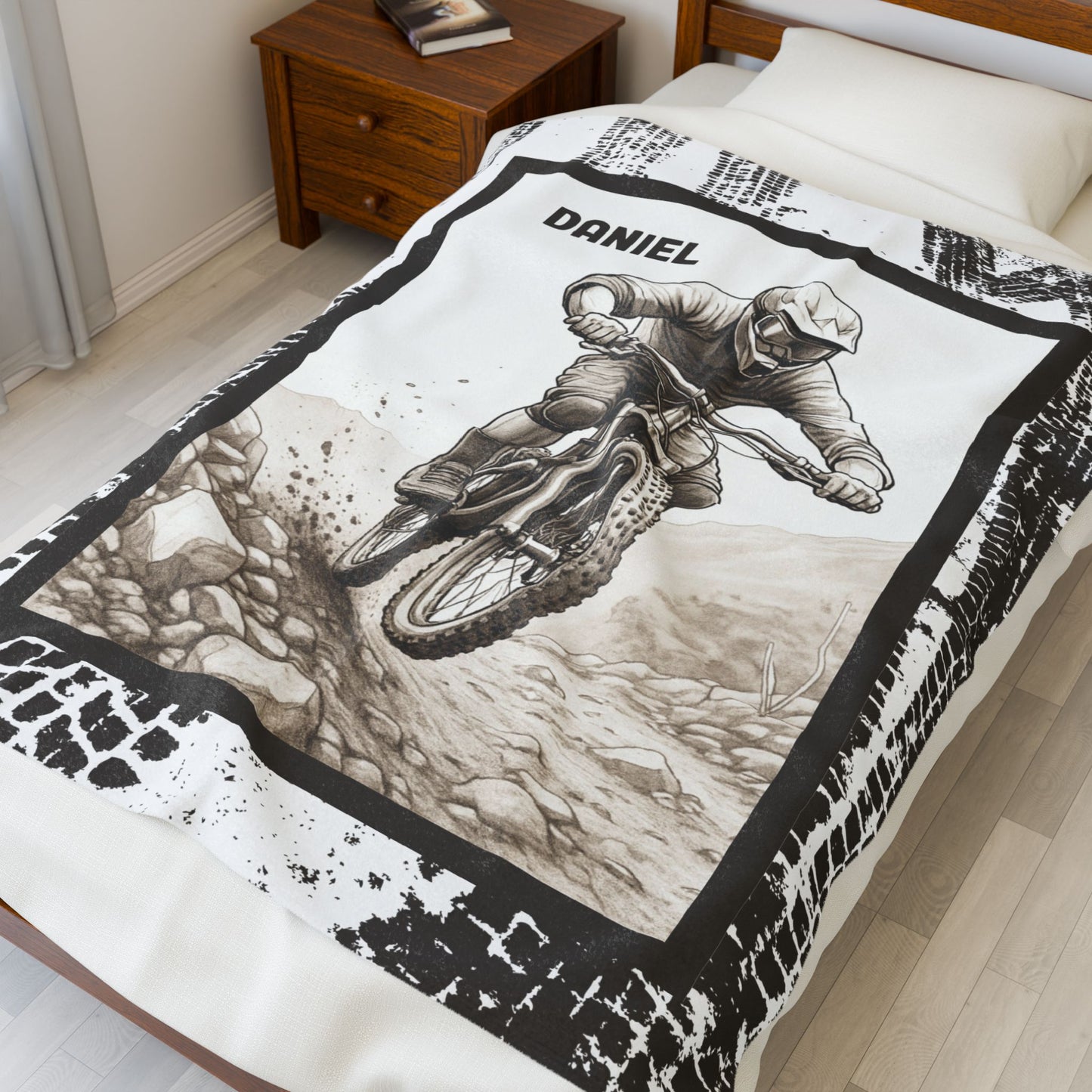 Custom Mountain Bike Blanket