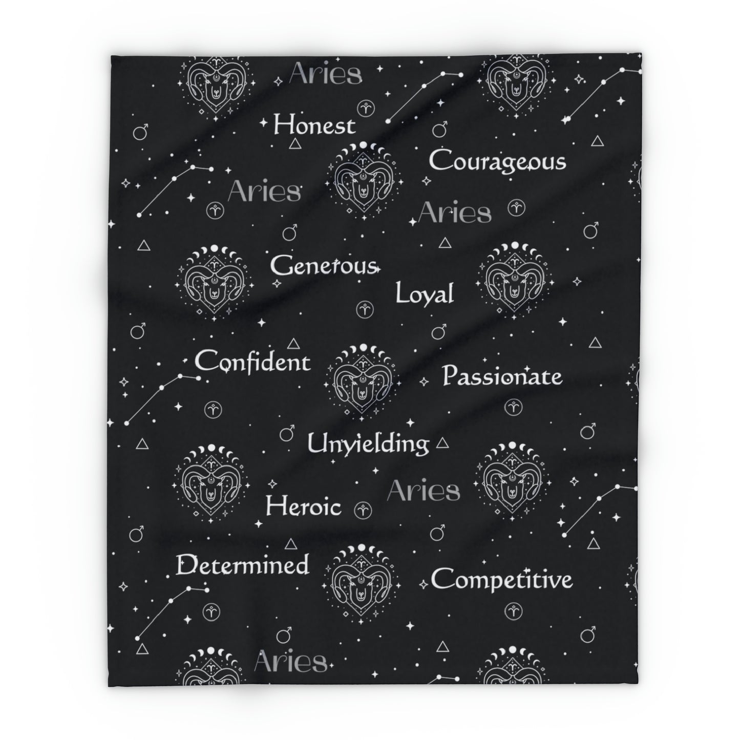 Aries Zodiac Blanket